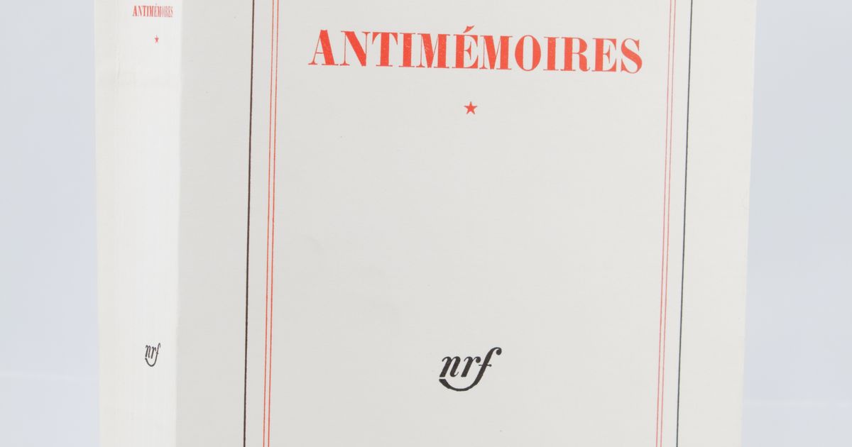 André Malraux Anti-Memoirs 1st Edition Anti-Memoirs Andre Malraux First Printing