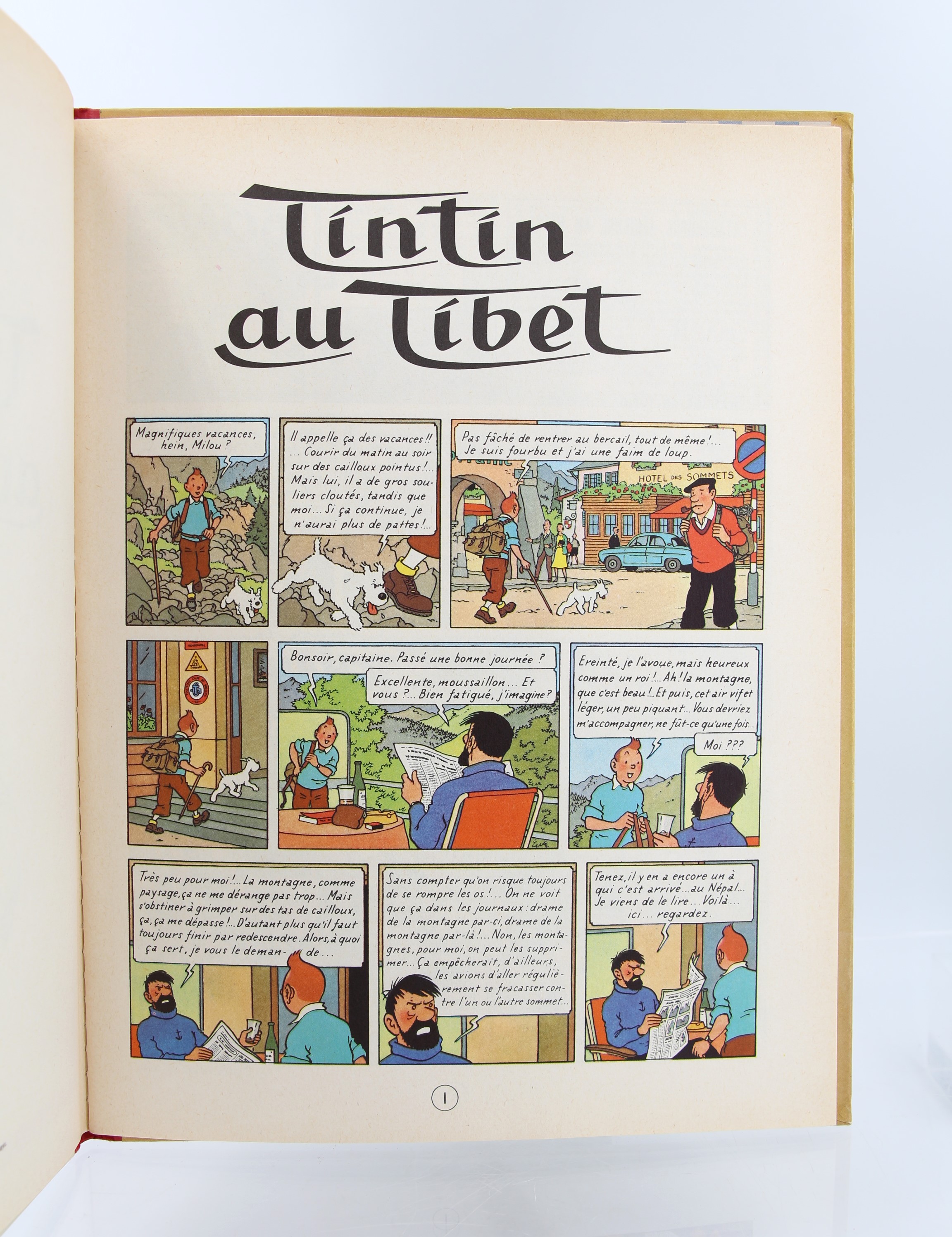 HERGÉ • Tintin au Tibet • Autograph • 1960 – Edition-Originale.com 