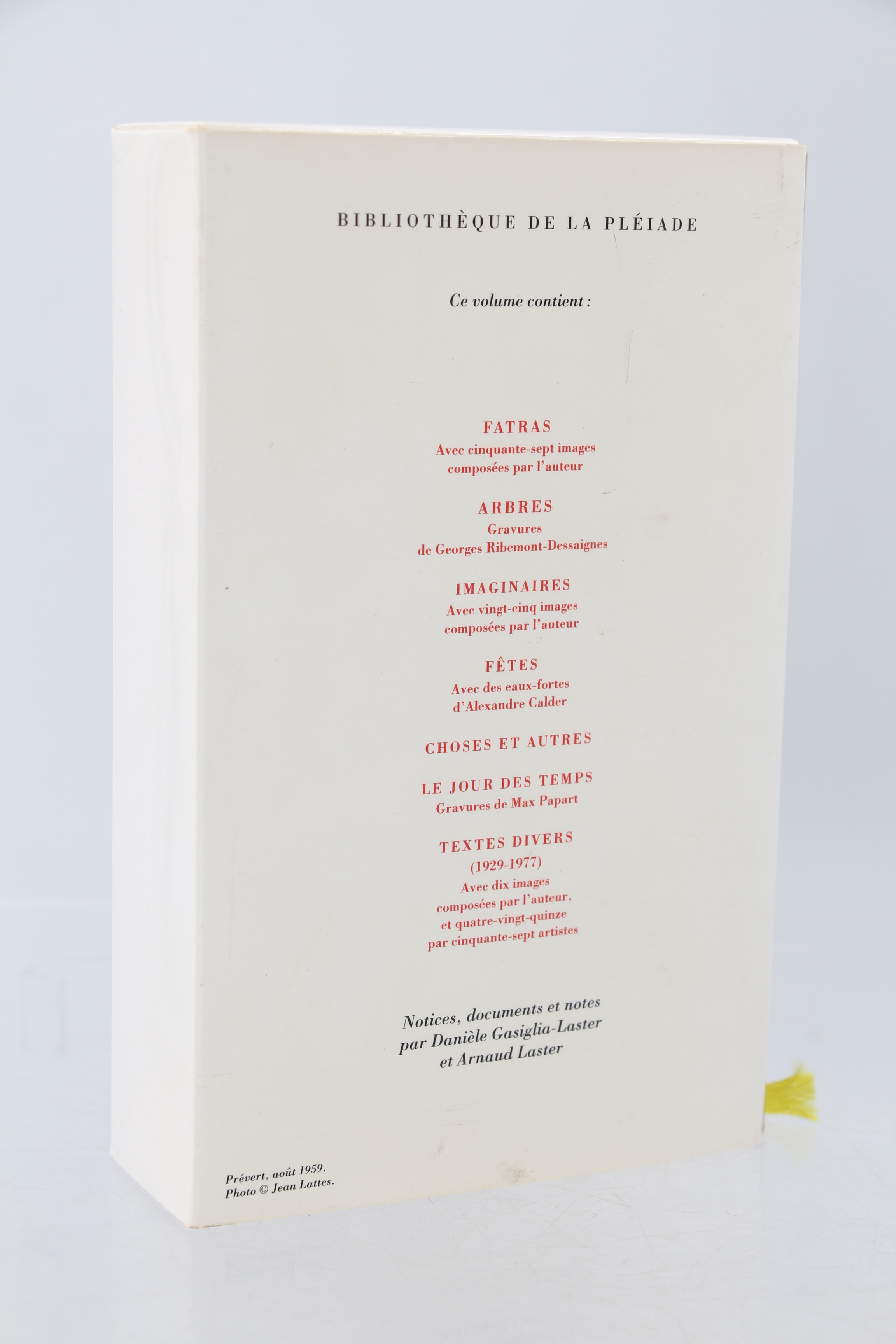 Jacques PRÉVERT • Oeuvres complètes, volume I & II - Complet