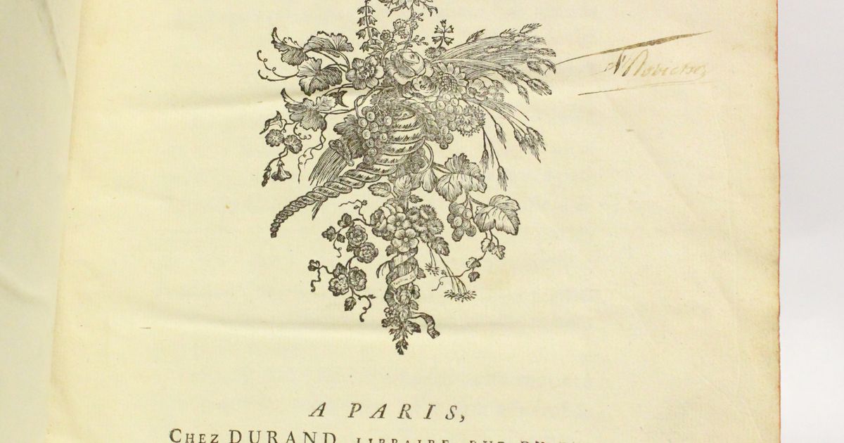 HELVETIUS • De l'Esprit • 1758 – Edition-Originale.com | Edition