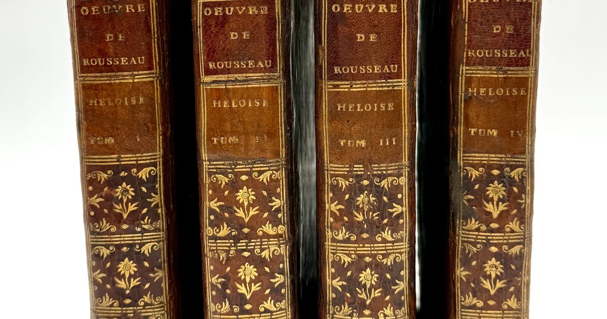 Livre Ancien - Jean-Jacques Rousseau - 'Lettres De Deux Amans ...' - Édition De 1762 - Littérature Française