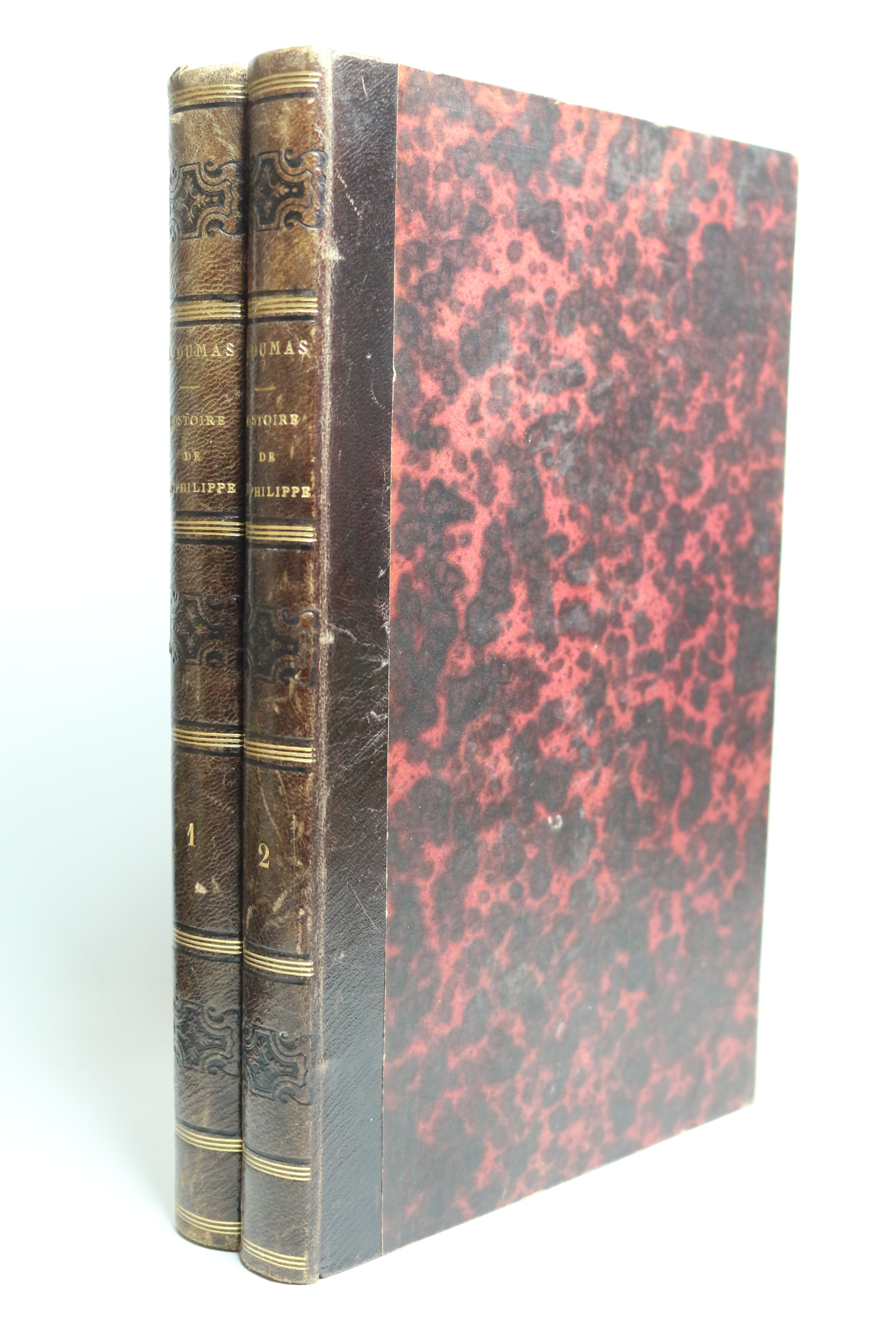 Livre Ancien : Alexandre Dumas - Histoire De La Vie De Louis-Philippe, 2 Volumes, 1852