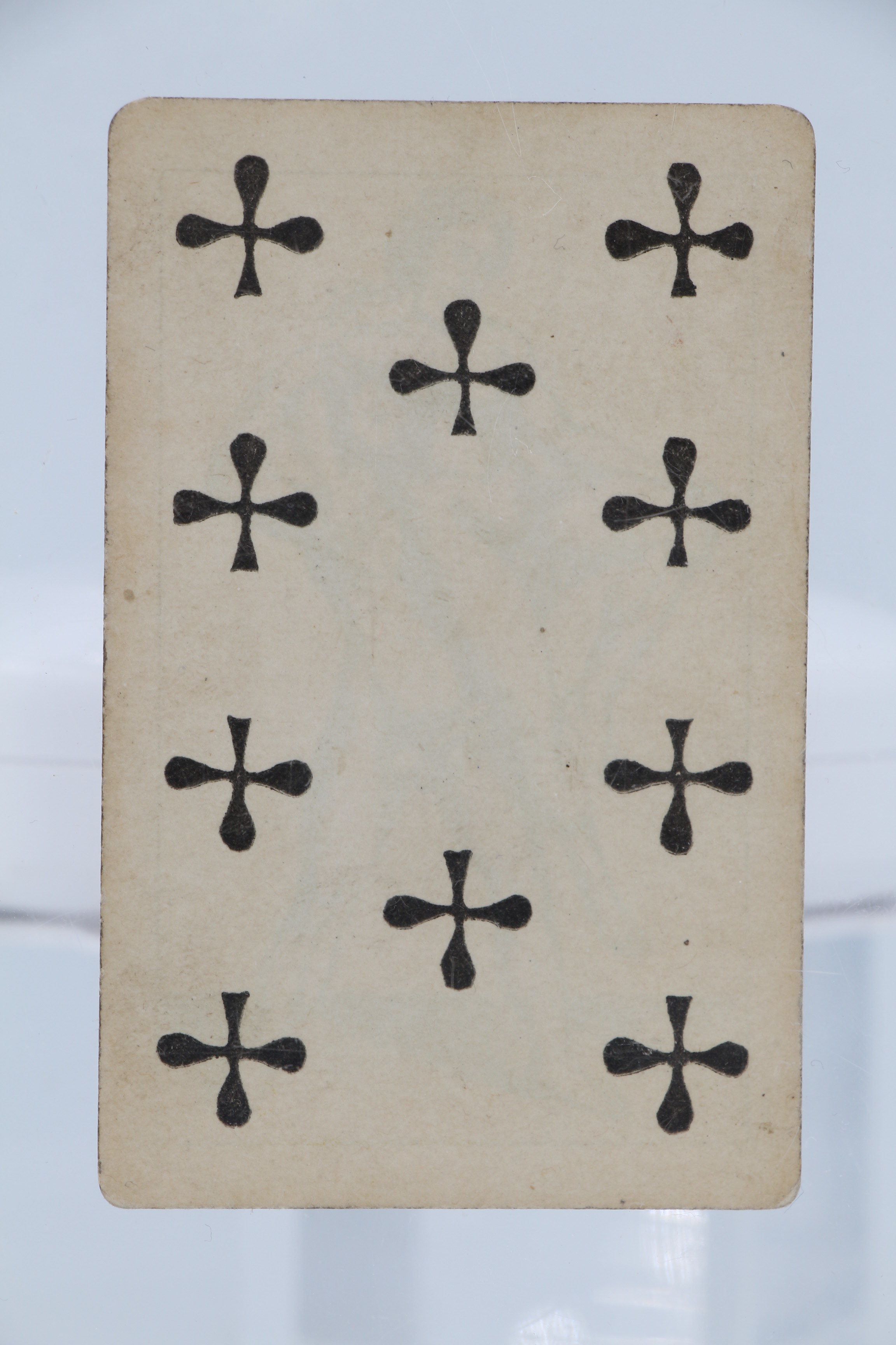 Carte à jouer érotique à secret - Quatre de coeur by ANONYME: (1860