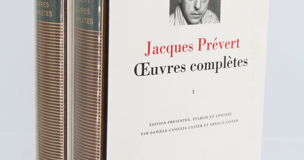 Jacques PRÉVERT • Oeuvres complètes, volume I & II - Complet en