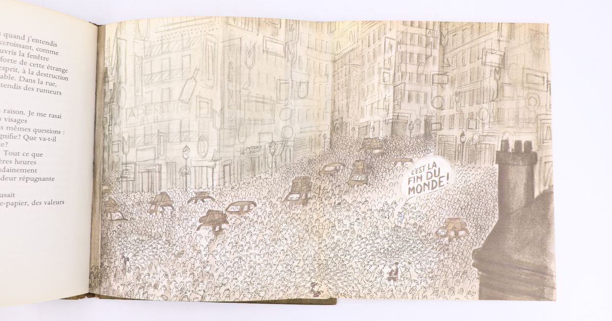 Jean-Jacques SEMPÉ • [The Paper Disease] • La maladie du papier