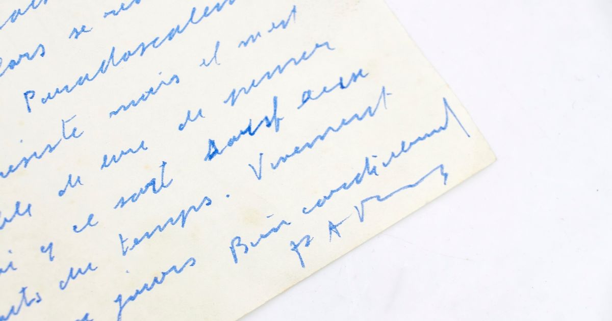 Pierre-André BENOIT • Unpublished and signed autograph letter addressed ...