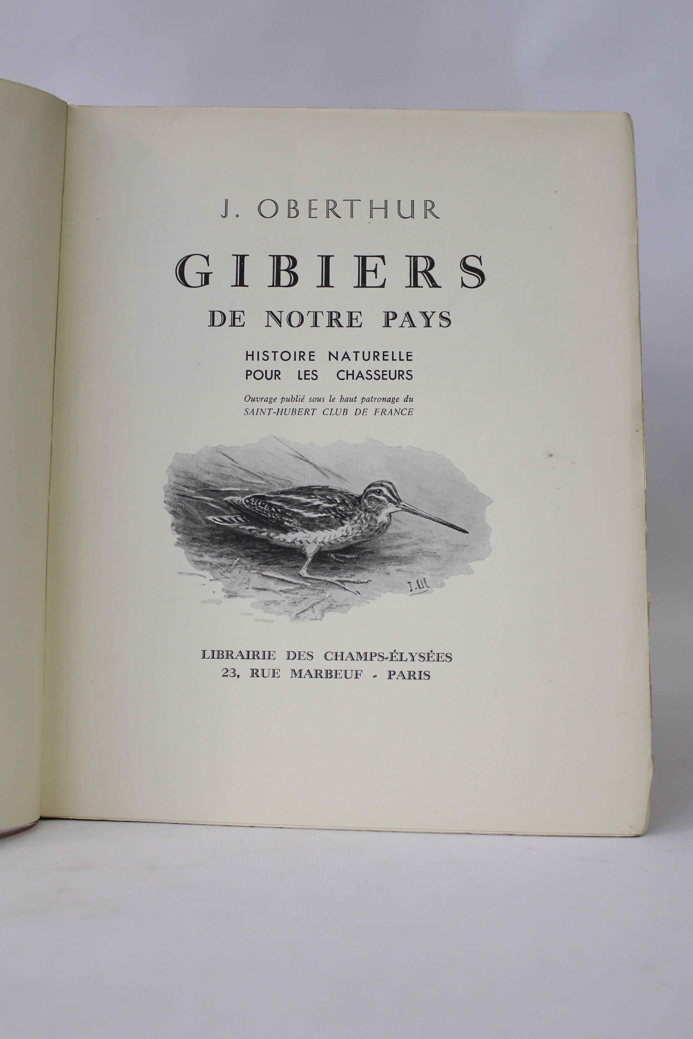 Chasse: Gibiers De Notre Pays – Oberthur Tome 3, Livre Très Bon état, Occasion