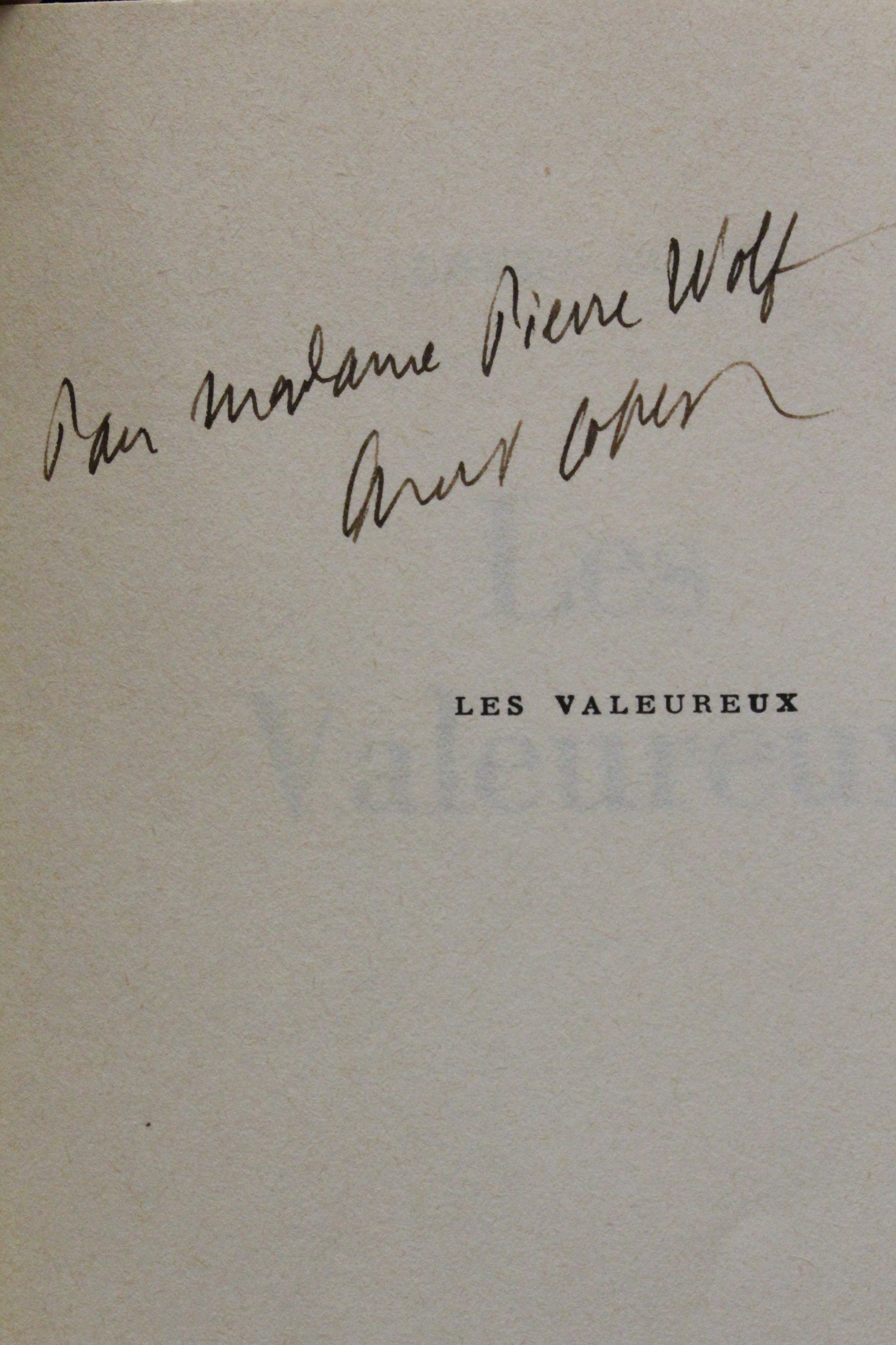 Les Valeureux De Cohen – Édition Originale 1969 – Reliure Signée Miguet – 1/55
