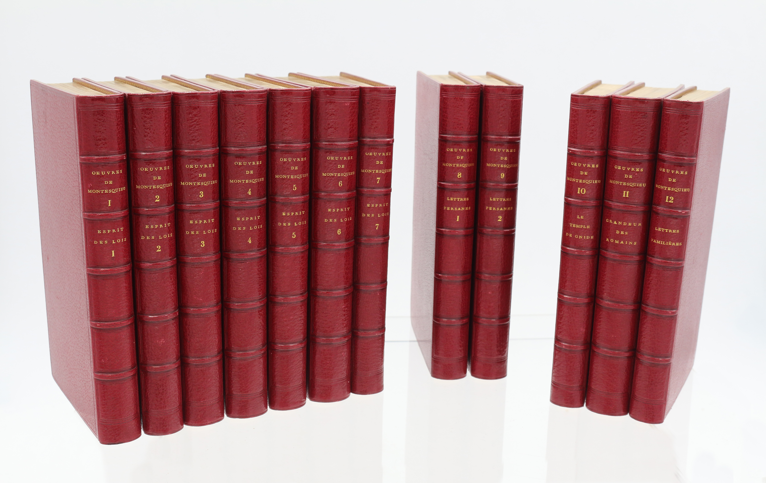 MONTESQUIEU • Oeuvres complètes • 1795 – Edition-Originale.com