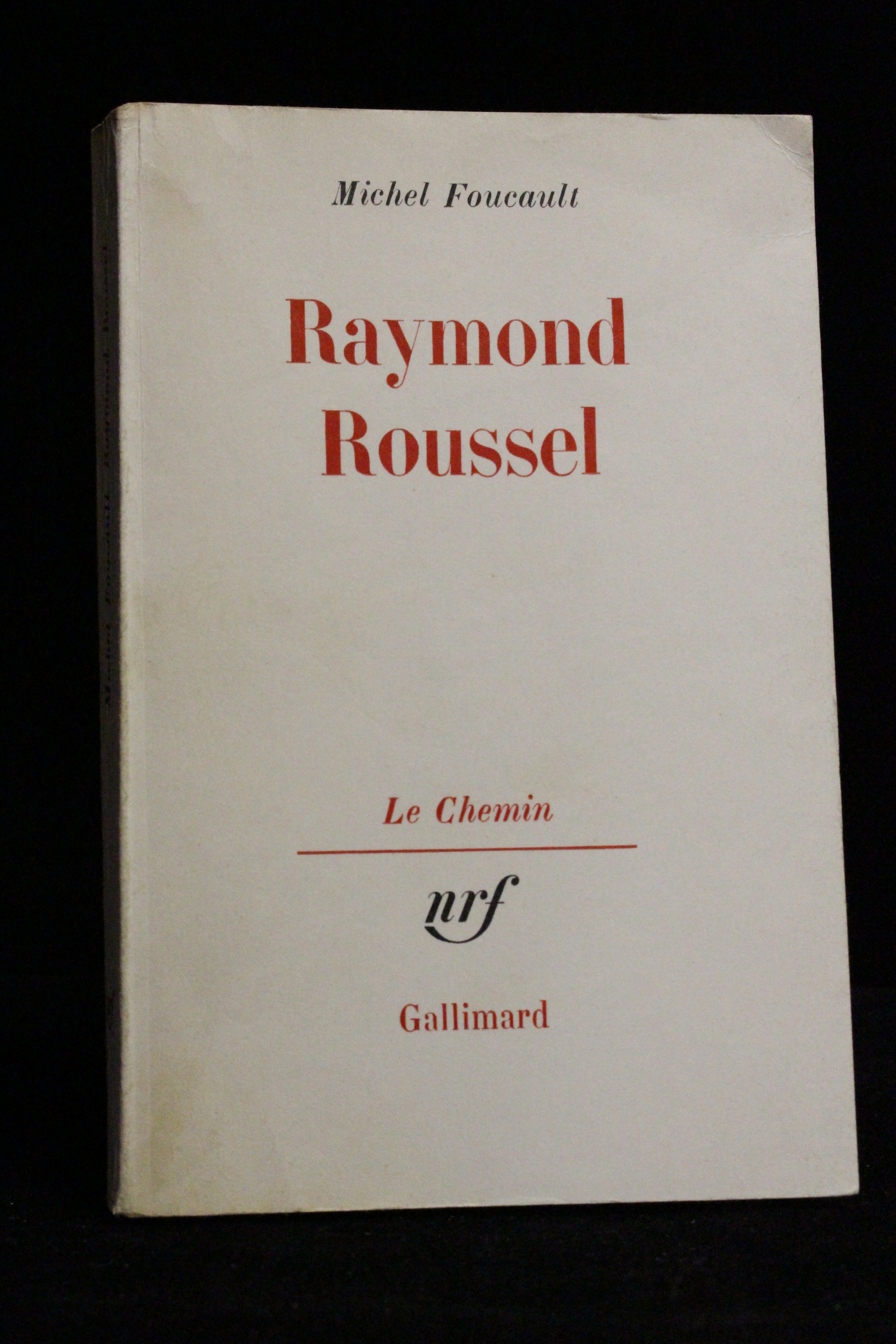 Michel FOUCAULT • Raymond Roussel • Autograph • 1963 – Edition