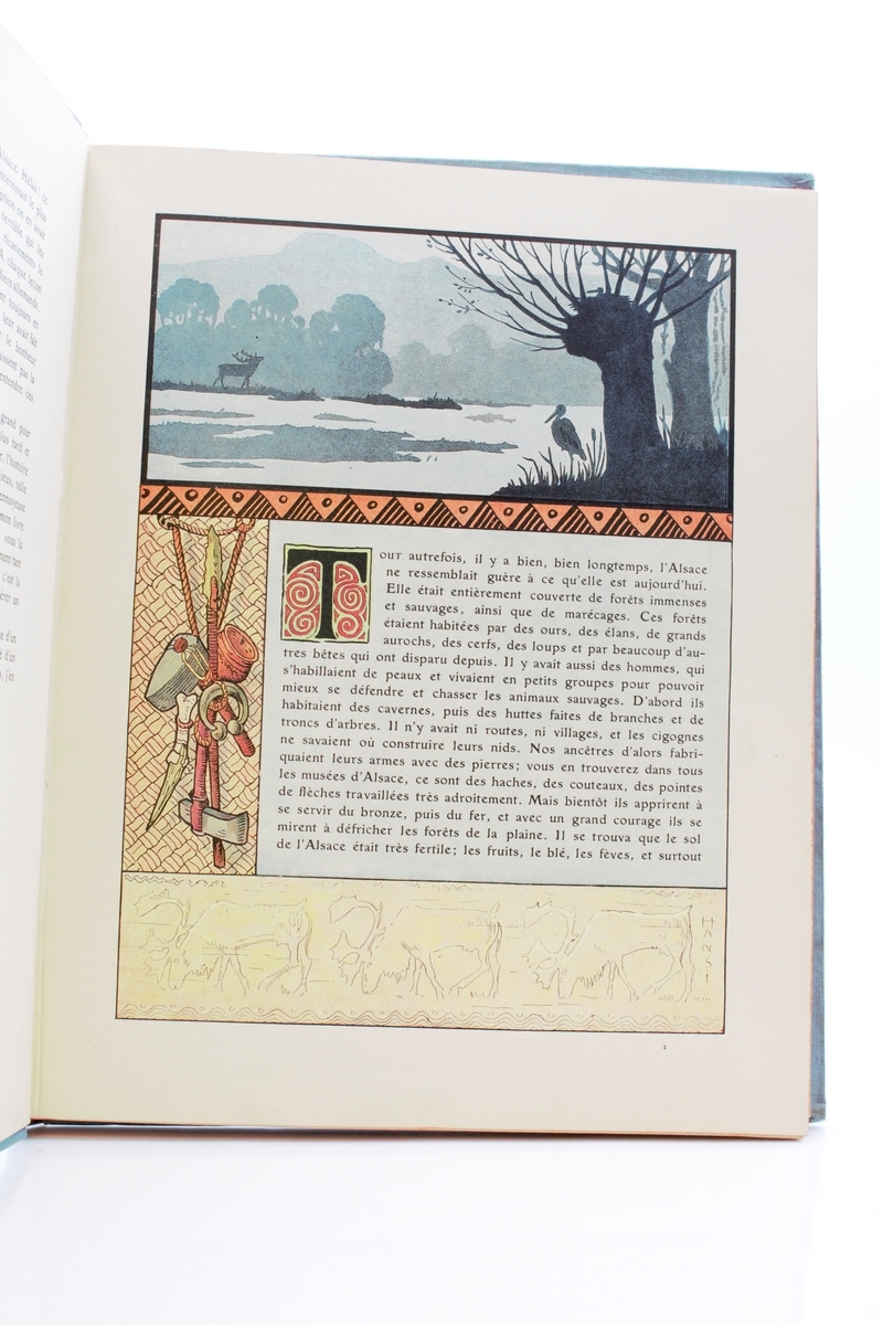 HANSI • L'histoire d'Alsace racontée aux petits enfants par l