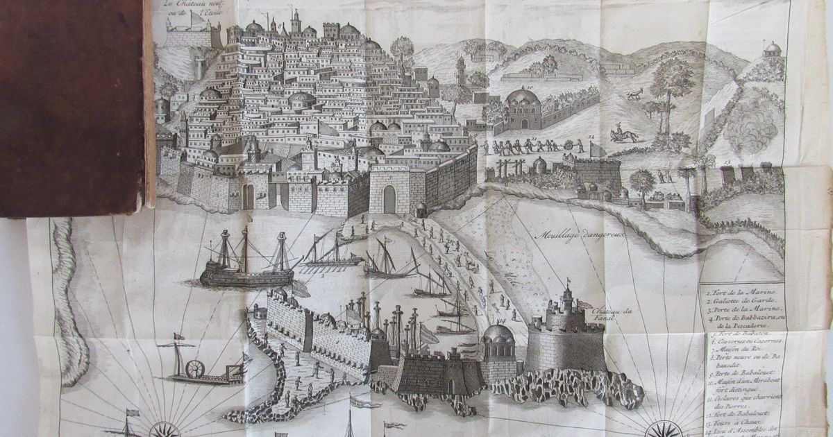 Jacques Philippe LAUGIER DE TASSY • Histoire du royaume d'Alger • 1725 ...