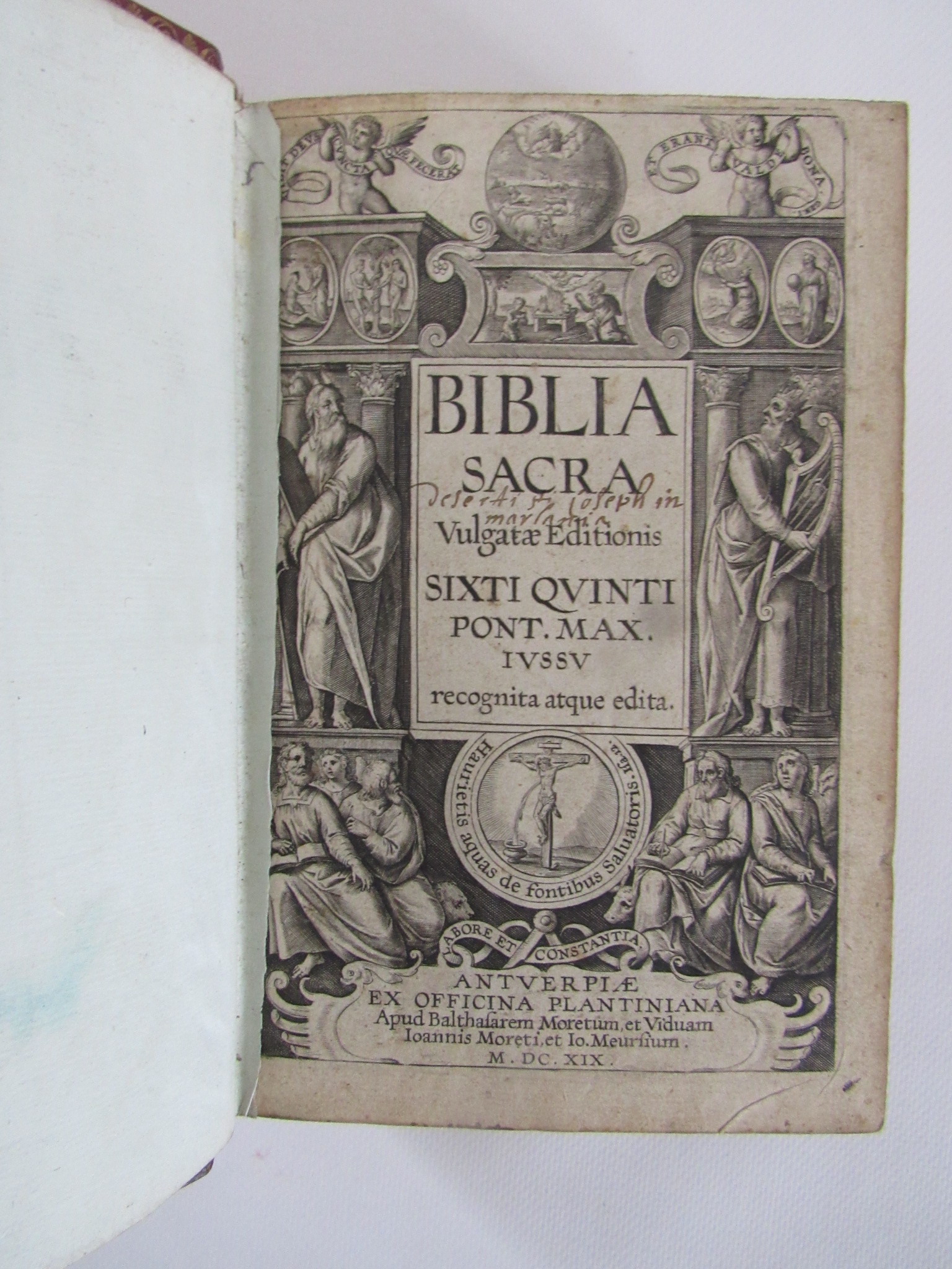 CLEMENT VIII : Biblia sacra vulgatae editionis. Sixti V. Pont. Max. -  Edition-Originale.com