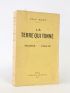 ADAM : La terre qui tonne - Signed book, First edition - Edition-Originale.com
