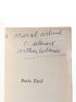 ADAMOV : Paolo Paoli - Signed book, First edition - Edition-Originale.com