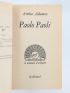 ADAMOV : Paolo Paoli - Autographe, Edition Originale - Edition-Originale.com