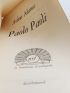 ADAMOV : Paolo Paoli - First edition - Edition-Originale.com