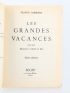 AMBRIERE : Les grandes Vacances 1939-1945 - Libro autografato - Edition-Originale.com