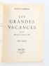 AMBRIERE : Les grandes Vacances 1939-1945 - Autographe - Edition-Originale.com