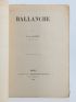 AMPERE : Ballanche - Signed book, First edition - Edition-Originale.com