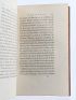 ANACREON : Anacréon, Sapho, Bion et Moschus, traduction nouvelle en Prose, suivie De la veillée des fêtes de Vénus, et d'un choix de pièces de différents auteurs. Par M. M*** C** - Edition Originale - Edition-Originale.com