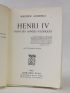 ANDRIEUX : Henri IV dans ses années pacifiques - Libro autografato, Prima edizione - Edition-Originale.com