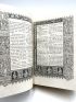 ANONYME : Paroissien romain, d'après les imprimés français du XVe siècle - Erste Ausgabe - Edition-Originale.com