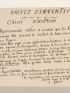 ANONYME : (Prostitution) Brevet d'invention - Caisse d'Horloge - Libro autografato, Prima edizione - Edition-Originale.com