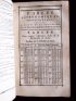 ANONYME : Recueil de tables astronomiques, perpétuelles, et de la table des logarithmes, des sinus, des tangentes & des nombres naturels, dressées à l'usage de la navigation - Erste Ausgabe - Edition-Originale.com