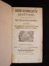 ANONYME : Rhétorique françoise, à l'usage des jeunes demoiselles, avec des exemples tirés, pour la plupart, de nos meilleurs orateurs & poëtes modernes - Erste Ausgabe - Edition-Originale.com