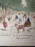 Vue d'optique - Les Boulevards de Paris pris de la Porte du Temple - Prima edizione - Edition-Originale.com