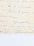 ANOUILH : Lettre autographe signée adressée à Carlo Rim - Autographe, Edition Originale - Edition-Originale.com