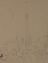 La Normandie : projet de carton pour la tapisserie de la manufacture des Gobelins. Étude 7 - Encre sur papier - Libro autografato, Prima edizione - Edition-Originale.com