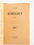 ARAGON : Aurélien - Signed book - Edition-Originale.com