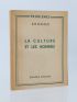 ARAGON : La culture et les hommes - Signed book, First edition - Edition-Originale.com