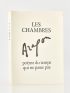 ARAGON : Les Chambres, poèmes du temps qui ne passe pas - Prima edizione - Edition-Originale.com