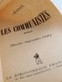 ARAGON : Les communistes (Févier - Septembre 1939) - (Mai-Juin 1940) - Complet en 6 volumes - Autographe, Edition Originale - Edition-Originale.com