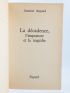 ARGOUD : La Décadence, l'Imposture, et la Tragédie - Signed book, First edition - Edition-Originale.com