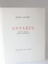 ARLAND : Antarès - Libro autografato - Edition-Originale.com