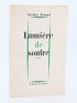ARNAUD : Lumière de soufre - Signiert, Erste Ausgabe - Edition-Originale.com