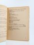 ARTAUD : K revue de la poésie N°1-2 : Antonin Artaud : textes, documents, témoignages - First edition - Edition-Originale.com