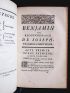 ARTHUYS : Benjamin ou reconnoissance de Joseph, tragedie chrétienne en trois actes et en vers - First edition - Edition-Originale.com
