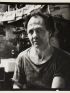 AUERBACH : Portrait de Frank Auerbach. Photographie Originale de l'artiste - Erste Ausgabe - Edition-Originale.com