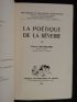 BACHELARD : La poétique de la rêverie - First edition - Edition-Originale.com