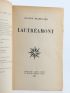 BACHELARD : Lautréamont - Signed book, First edition - Edition-Originale.com