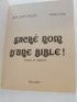 BACRI : Sacré nom d'une Bible !  - Signed book, First edition - Edition-Originale.com