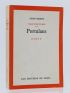 BADIOU : Trajectoire inverse - Almagestes - Portulans - Signed book, First edition - Edition-Originale.com