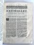 BAILLET : Jugemens des Savans sur les principaux ouvrages des Auteurs. Revûs, corrigez, & augmentez par Mr. de la Monnoye. Nouvelle édition, Augmentée I. de L'Anti-Baillet de Menage, avec des Observations de Mr. de la Monnoye; 2. des Reflexions sur les Jugemens des Savans; 3. des Reflexions sur la Vie de Descartes par Baillet; 4. des Jugemens des Savans sur les Maitres d'Eloquence par Mr. Gibert, Professeur de Rhetorique. - Edition-Originale.com