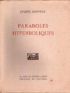 BAINVILLE : Paraboles hyperboliques - Autographe, Edition Originale - Edition-Originale.com