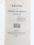 BALZAC : Poésies ad libitum - Jephtali - Les jeux de l'enfance.  - First edition - Edition-Originale.com